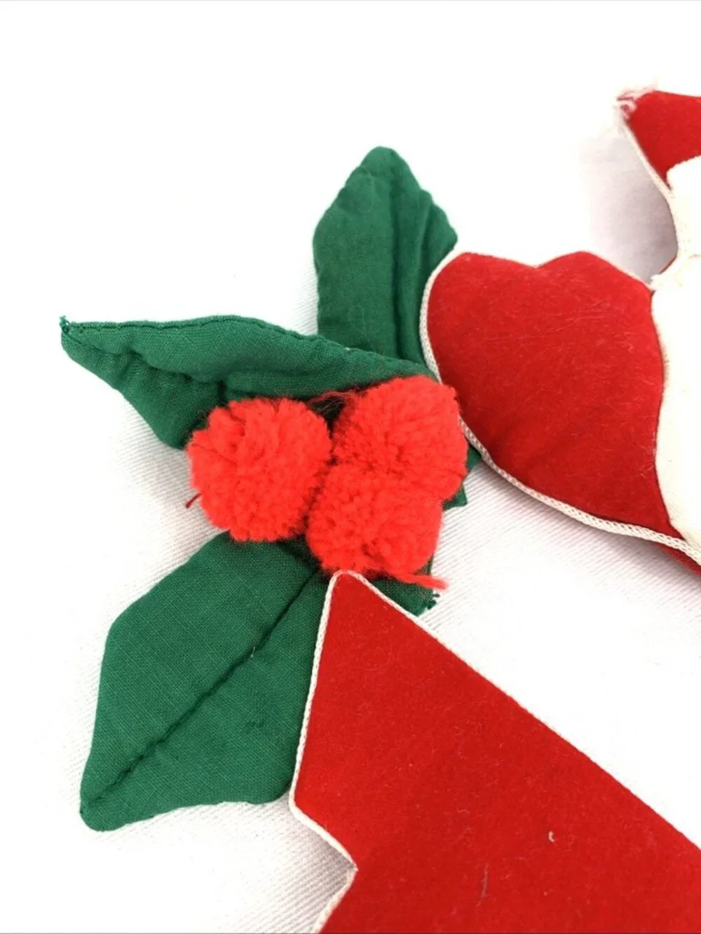 Joy Wall Banner Wall Decor Puffy Cloth Holiday Decor 12.5